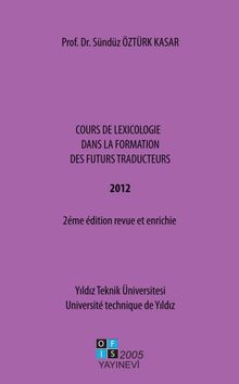 Cours De Lexıcologie Dans La Formation Des Futurs Traducteurs