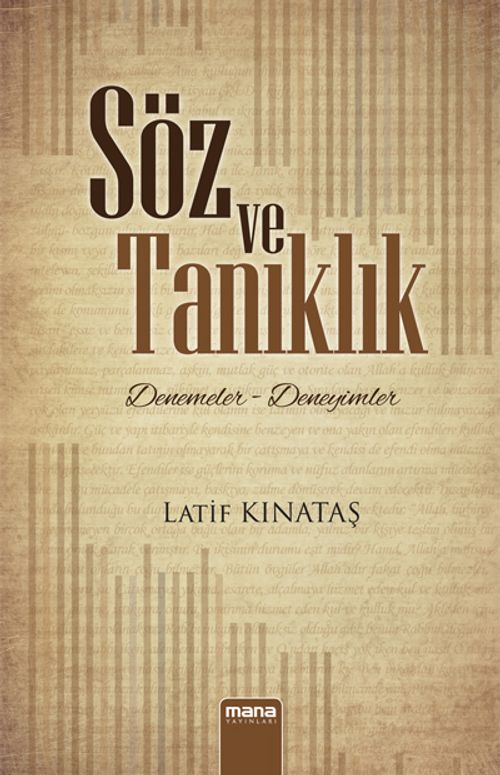  Söz ve Tanıklık & Denemeler-Deneyimler