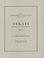Vekayi Babur'un Hatıratı Cilt-1