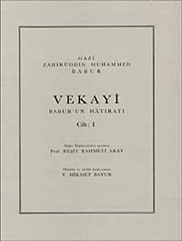Vekayi Babur'un Hatıratı Cilt-1