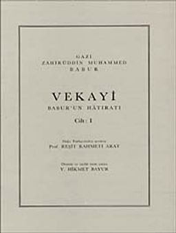 Vekayi Babur'un Hatıratı Cilt-1