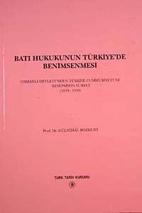 Batı Hukukunun Türkiye'de Benimsenmesi