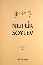Nutuk - Söylev Cilt-1