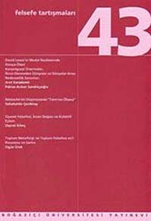 Felsefe Tartışmaları 43
