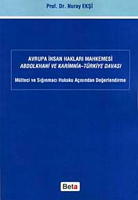 Avrupa İnsan Hakları Mahkemesi Abdolkhani ve Karimnia- Türkiye Davası