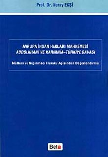 Avrupa İnsan Hakları Mahkemesi Abdolkhani ve Karimnia- Türkiye Davası