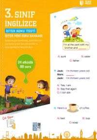 3. Sınıf İngilizce Yaprak Test Çek Kopar