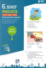 6. Sınıf İngilizce Yaprak Test Çek Kopar