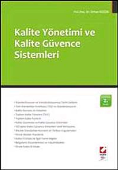 Kalite Kontrol ve Kalite Güvence Sistemleri