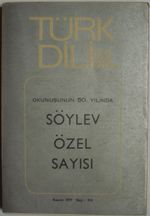 Türk Dili Söylev Özel Sayısı / Sayı: 314 (1-C-95)