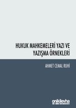Hukuk Mahkemeleri Yazı ve Yazışma Örnekleri