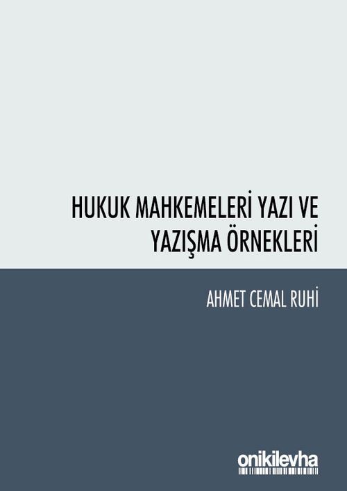 Hukuk Mahkemeleri Yazı ve Yazışma Örnekleri