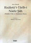Risalet&uuml;'t-Tarih-i Nadir Şah (Makale-i Vakı'a-ı Muhasara-i Kars)