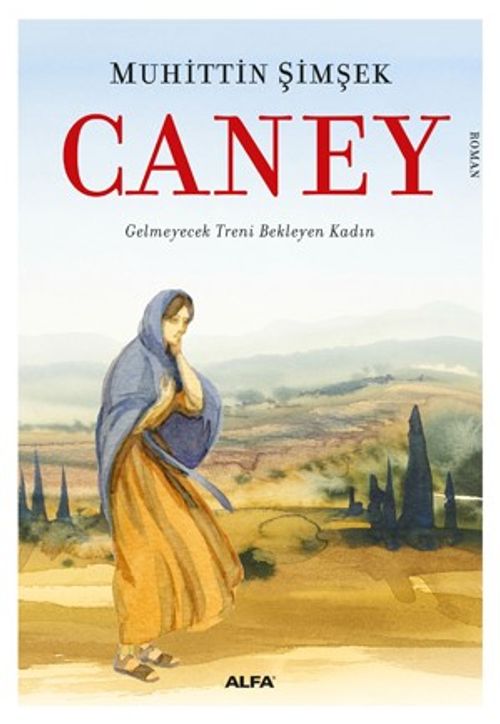 Caney & Gelmeyecek Treni Bekleyen Kadın