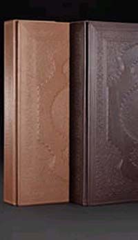 Kur'an-ı Kerim (Hüseyin Kutlu Hat'tı) Lüks Baskı (Kahverengi) Kutulu