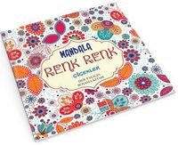 Mandala Renk Renk Çiçekler