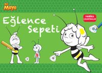 Arı Maya Eğlence Sepeti Çıkartmalı Boyama