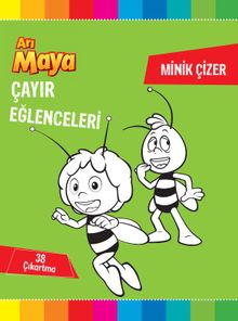 Arı Maya  Minik Çizer Çayır Eğlenceleri - Boyamalı Faaliyet