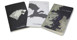 Game of Thrones 3'lü Not Defteri Seti (3 Kitap) (GOT 221)