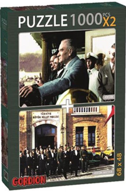 Atatürk Mecliste 2x1000