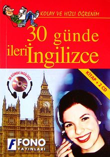 30 Günde İleri İngilizce (Kitap+2 CD)