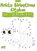 Nokta Birleştirme Kitabım Yeşil / Çiz - Sil Yeniden Dene