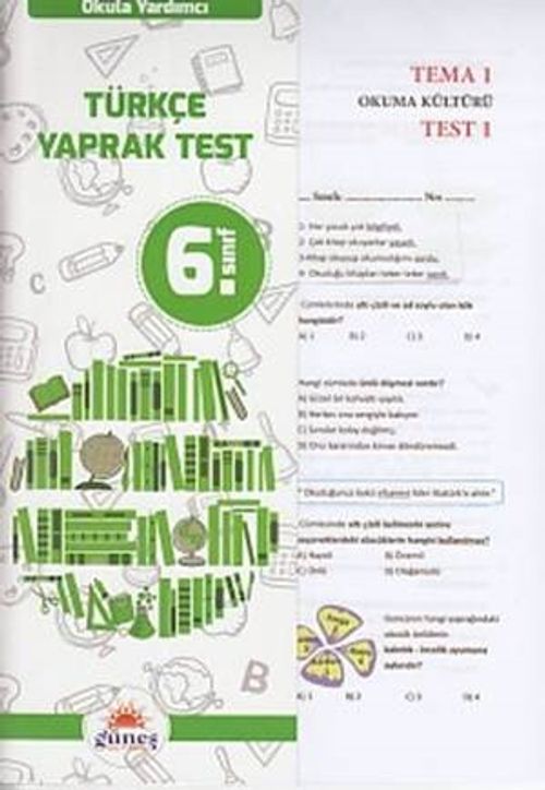 6. Sınıf Türkçe Yaprak Test 