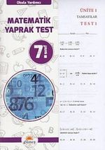 7. Sınıf Matematik Yaprak Test 