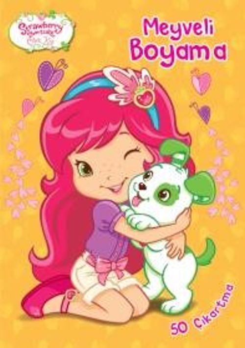 Çilek Kız  Meyveli Boyama