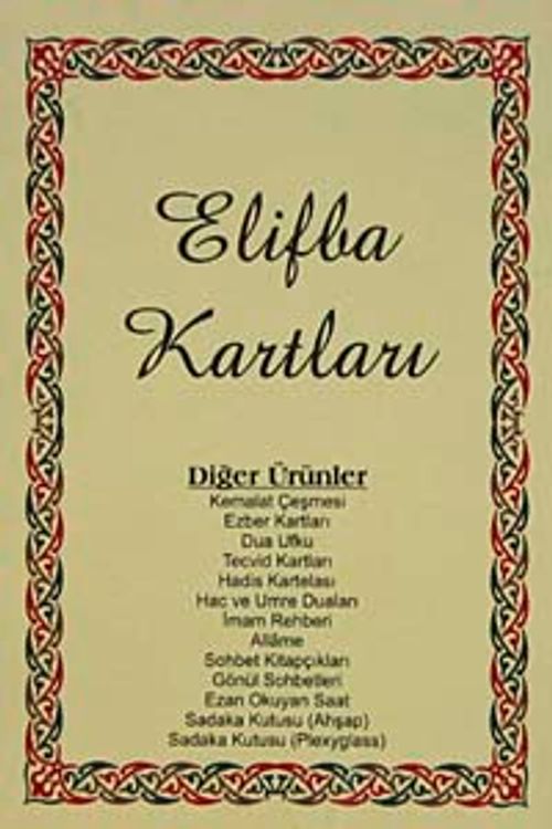 Elifba Kartları (38 Kart)