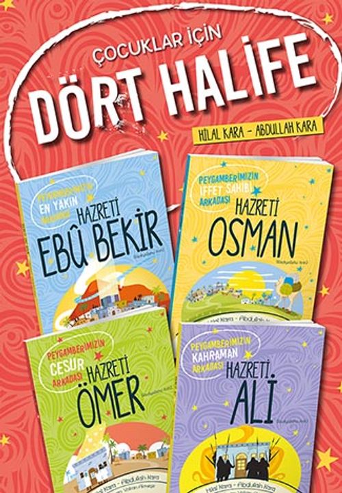 Çocuklar İçin Dört Halife (4 kitap)