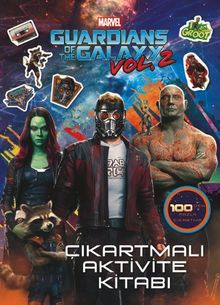 Marvel Guardians of the Galaxy Çıkartmalı Aktivite Kitabı