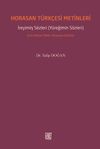 Horasan T&uuml;rk&ccedil;esi Metinleri