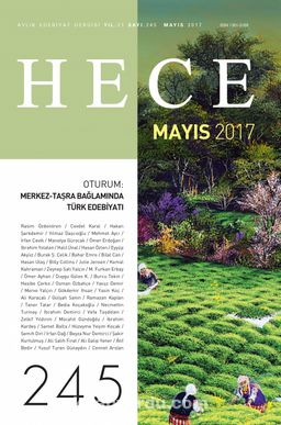 Sayı:245 Mayıs 2017 Hece Aylık Edebiyat Dergisi Dosya Şiir 2017