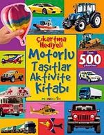 Çıkartma Hediyeli Motorlu Taşıtlar Aktivite Kitabı