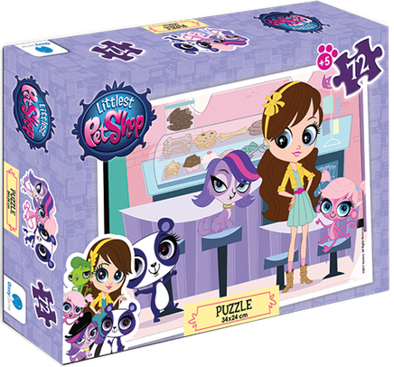 Littlest Petshop 72 Parça Puzzle (GZ14062)