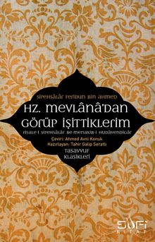 Hz. Mevlana'dan Görüp İşittiklerim