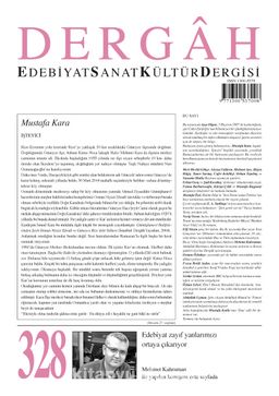 Dergah Edebiyat Sanat Kültür Dergisi Sayı 328 Haziran 2017
