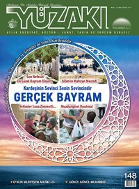 Yüzakı Aylık Edebiyat, Kültür, Sanat, Tarih ve Toplum Dergisi / Sayı:148 Haziran 2017