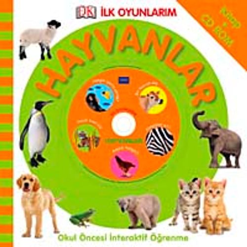 İlk Oyunlarım - Hayvanlar (Cd'li)