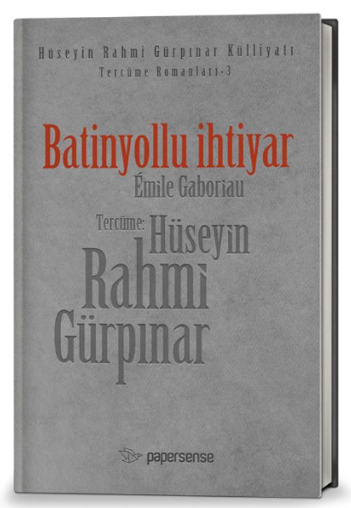 Batinyollu İhtiyar (Deri Kapaklı)