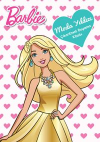 Barbie Moda Yıldızı Çıkartmalı Boyama Kitabı