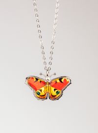   Vav'lı Kelebek Kolye