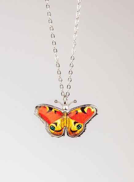   Vav'lı Kelebek Kolye