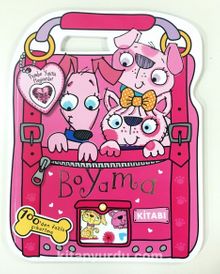 Pembe Yavru Hayvanlar Boyama Kitabı - Kolektif