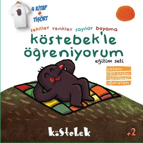 Köstebekle Öğreniyorum Seti (4 Kitap)