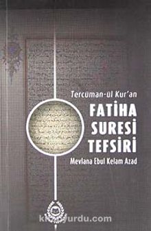 Tercüman-ül Kur'an Fatiha Suresi Tefsiri