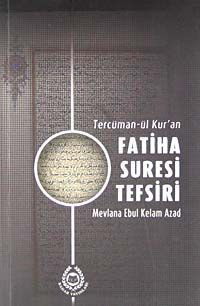 Tercüman-ül Kur'an Fatiha Suresi Tefsiri