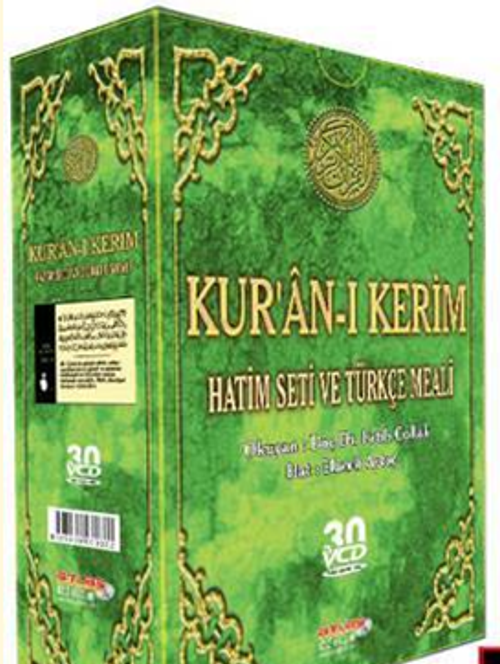 Kur'an-ı Kerim Hatim Seti - Görüntülü Türkçe Mealli - 30 VCD
