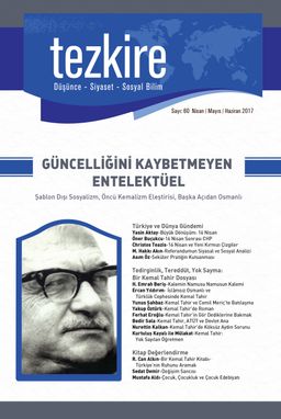Tezkire Düşünce-Siyaset-Sosyal Bilim Dergisi Sayı:60 Nisan-Mayıs-Haziran 2017
